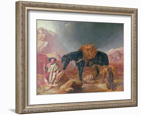 Return from the Hunt-John Frederick Herring I-Framed Giclee Print