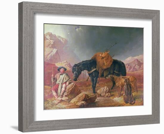 Return from the Hunt-John Frederick Herring I-Framed Giclee Print