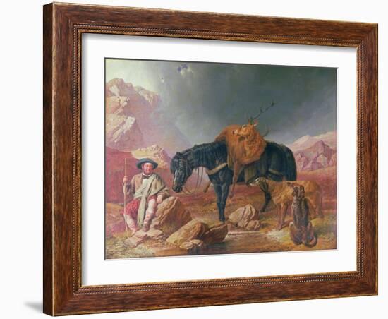 Return from the Hunt-John Frederick Herring I-Framed Giclee Print