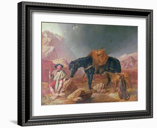 Return from the Hunt-John Frederick Herring I-Framed Giclee Print