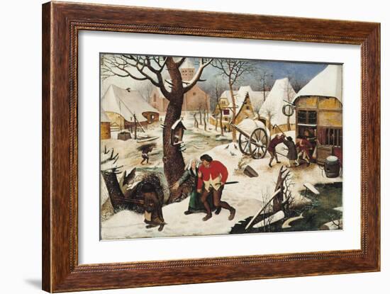 Return from the Inn-Pieter Brueghel the Younger-Framed Giclee Print