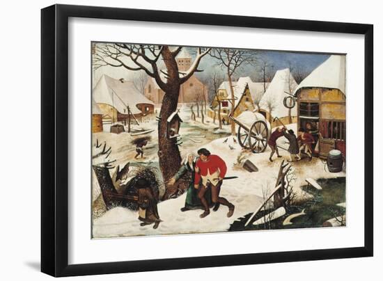 Return from the Inn-Pieter Brueghel the Younger-Framed Giclee Print