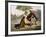 Return of Jacob and His Meeting with Esau from Old Testament-null-Framed Giclee Print