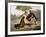 Return of Jacob and His Meeting with Esau from Old Testament-null-Framed Giclee Print