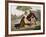 Return of Jacob and His Meeting with Esau from Old Testament-null-Framed Giclee Print