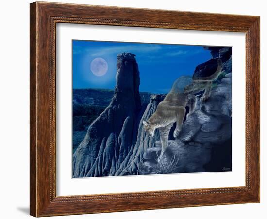 Return of the Badlands-Gordon Semmens-Framed Giclee Print