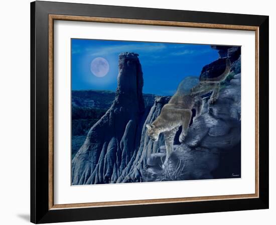 Return of the Badlands-Gordon Semmens-Framed Giclee Print