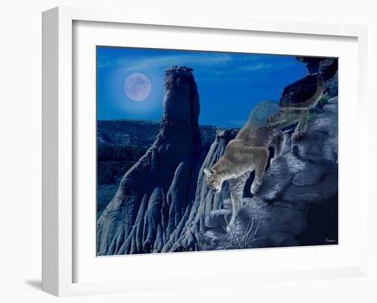 Return of the Badlands-Gordon Semmens-Framed Giclee Print