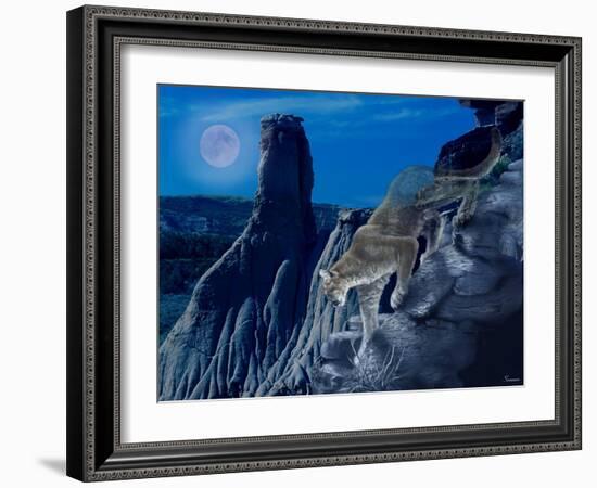 Return of the Badlands-Gordon Semmens-Framed Giclee Print