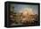 Return of the Bucintoro on Ascension Day-Canaletto-Framed Premier Image Canvas