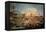 Return of the Bucintoro on Ascension Day-Canaletto-Framed Premier Image Canvas