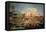 Return of the Bucintoro on Ascension Day-Canaletto-Framed Premier Image Canvas