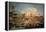 Return of the Bucintoro on Ascension Day-Canaletto-Framed Premier Image Canvas