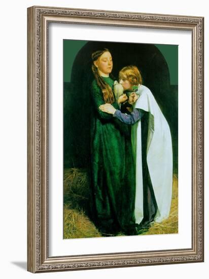 Return of the Dove to the Ark-John Everett Millais-Framed Art Print