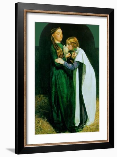 Return of the Dove to the Ark-John Everett Millais-Framed Art Print