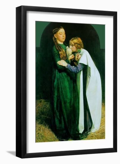 Return of the Dove to the Ark-John Everett Millais-Framed Art Print