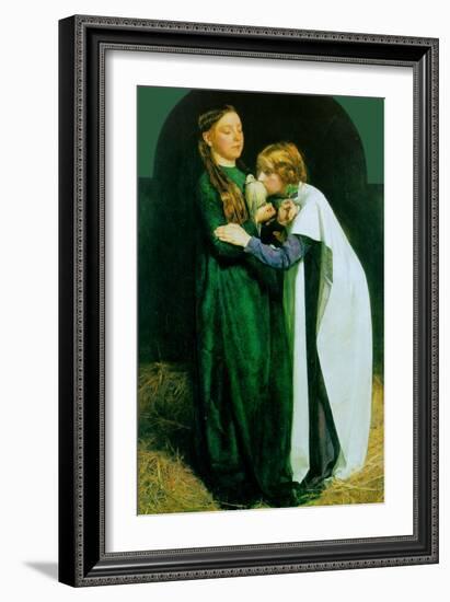 Return of the Dove to the Ark-John Everett Millais-Framed Art Print
