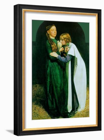 Return of the Dove to the Ark-John Everett Millais-Framed Art Print