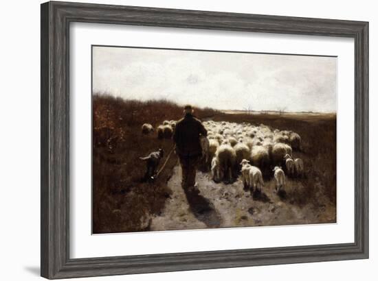 Return of the Flock-Anton Mauve-Framed Giclee Print
