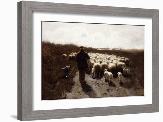 Return of the Flock-Anton Mauve-Framed Giclee Print