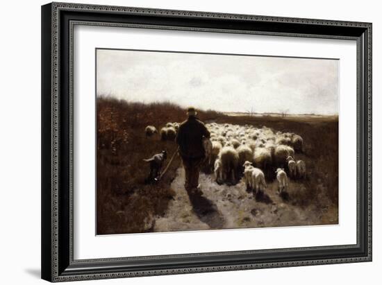 Return of the Flock-Anton Mauve-Framed Giclee Print