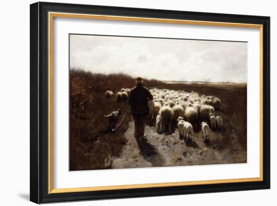 Return of the Flock-Anton Mauve-Framed Giclee Print