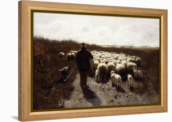 Return of the Flock-Anton Mauve-Framed Premier Image Canvas