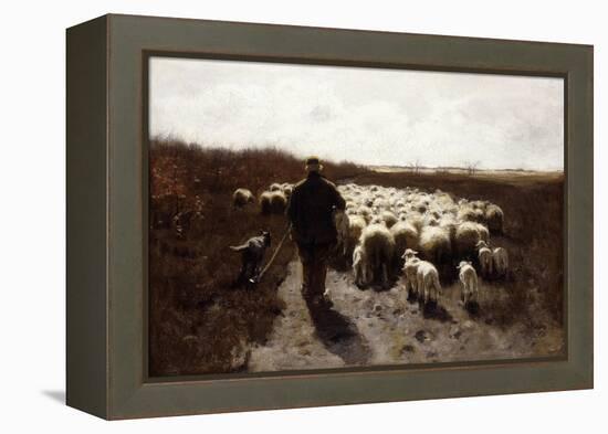 Return of the Flock-Anton Mauve-Framed Premier Image Canvas