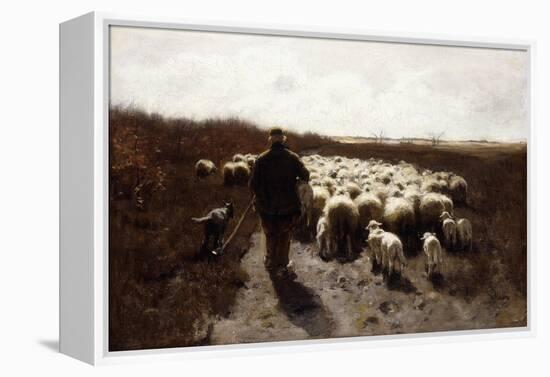 Return of the Flock-Anton Mauve-Framed Premier Image Canvas