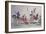 Return of the Heroines of Versailles to Paris, Oct. 6, 1789, at Beginning of French Revolution-null-Framed Art Print