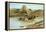 Return of the Horse Thieves-Charles Marion Russell-Framed Stretched Canvas