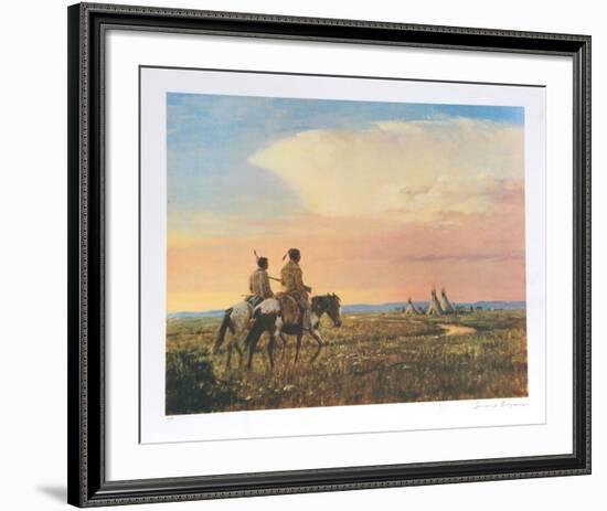 Return Of The Hunters-Duane Bryers-Framed Limited Edition