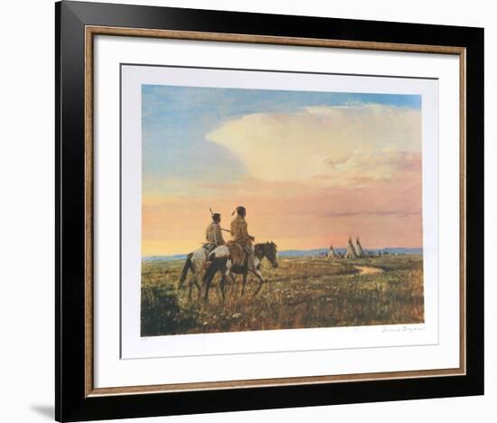 Return Of The Hunters-Duane Bryers-Framed Limited Edition