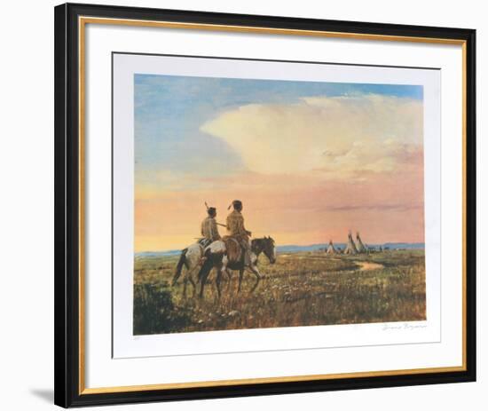 Return Of The Hunters-Duane Bryers-Framed Limited Edition