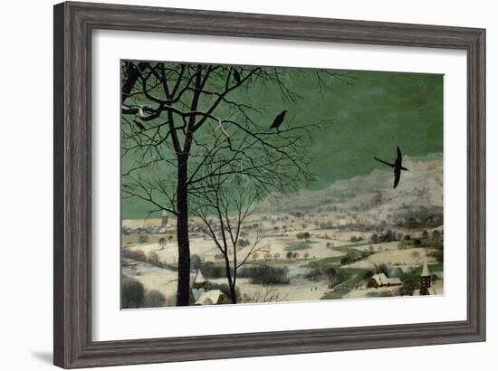 Return of the Hunters-Pieter Bruegel the Elder-Framed Giclee Print