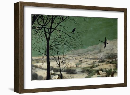 Return of the Hunters-Pieter Bruegel the Elder-Framed Giclee Print