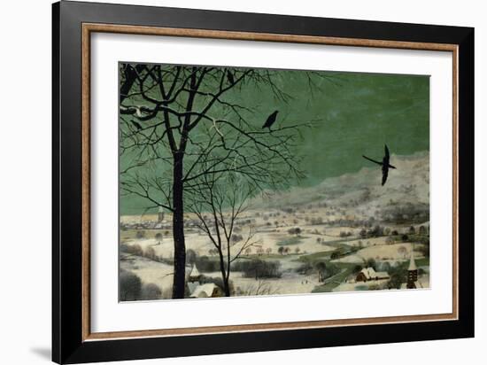 Return of the Hunters-Pieter Bruegel the Elder-Framed Giclee Print