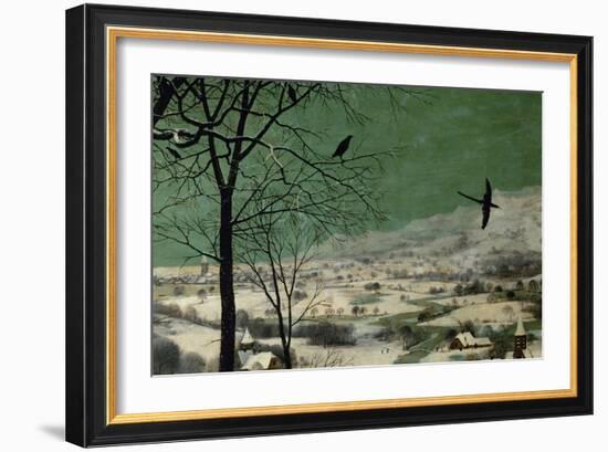 Return of the Hunters-Pieter Bruegel the Elder-Framed Giclee Print