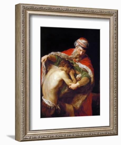 Return of the Prodigal Son, 1773-Pompeo Girolamo Batoni-Framed Giclee Print