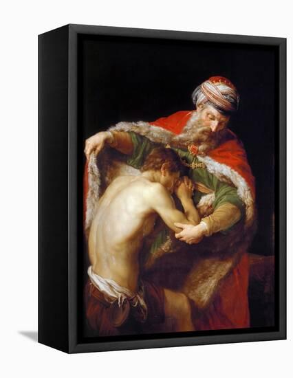 Return of the Prodigal Son, 1773-Pompeo Girolamo Batoni-Framed Premier Image Canvas