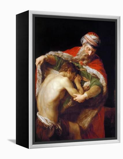 Return of the Prodigal Son, 1773-Pompeo Girolamo Batoni-Framed Premier Image Canvas