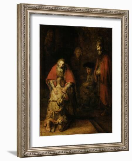 Return of the Prodigal Son, c. 1669--Framed Art Print