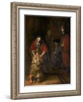 Return of the Prodigal Son, circa 1668-69-Rembrandt van Rijn-Framed Giclee Print