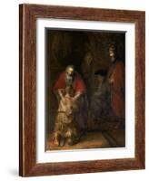 Return of the Prodigal Son, circa 1668-69-Rembrandt van Rijn-Framed Giclee Print