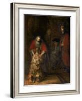 Return of the Prodigal Son, circa 1668-69-Rembrandt van Rijn-Framed Giclee Print