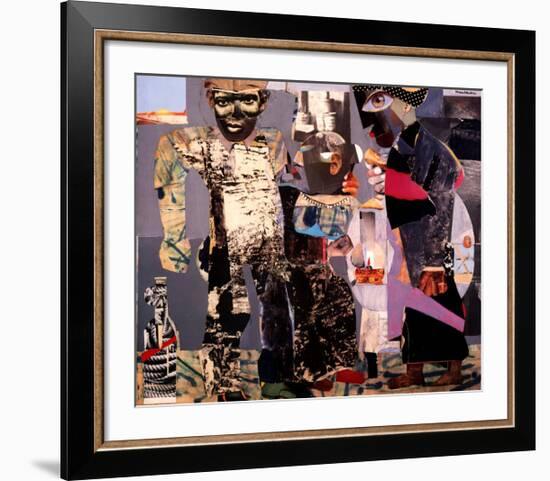 Return of the Prodigal Son-Romare Bearden-Framed Art Print