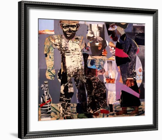 Return of the Prodigal Son-Romare Bearden-Framed Art Print