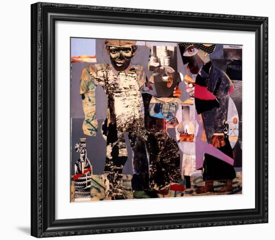 Return of the Prodigal Son-Romare Bearden-Framed Art Print