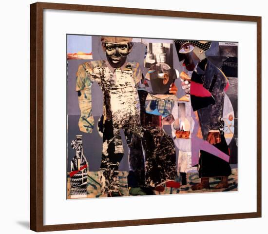 Return of the Prodigal Son-Romare Bearden-Framed Art Print