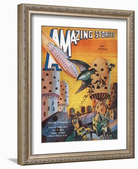 Return of the Tripeds-Leo Morey-Framed Art Print